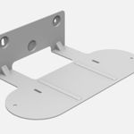 Hikvision Wall Mounting Bracket DS-2102ZJ;Steel with surface spray treatment; Waterproof design., HIKVISION