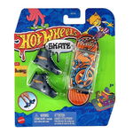 Set mini placa skateboard cu pantofi, Hot Wheels, Tony Hawk, Tricked Out Trike, HVJ87, Hot Wheels