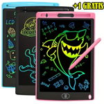 Tableta grafica color 8.5-inch, NYTRO Pad Rainbow, Pentru Desen si Scris, Rescriptibila, NYTRO