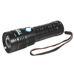 Lanterna TED cu acumulator si ZOOM, include 1 x 26650, YM-123, A0112353, TED Electric