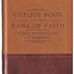 Chequebook of the Bank of Faith - Tan/Burgundy, Hardcover - C. H. Spurgeon