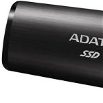 SSD Extern ADATA SE760, 512GB, Negru, USB 3.2