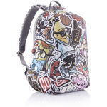 ANTI-THEFT BACKPACK BOBBY SOFT GRAFFITI P/N: P705.868, XD DESIGN