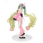 Figurina Hatsune Miku Exceed Creative PVC Matcha Green Tea Parfait Cherry Blossom Ver 20 cm