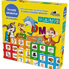 Invata alfabetul, magnetic, NORIEL Invata alfabetul, magnetic, NORIEL