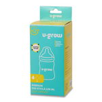 Biberon de Sticla 120ML + 2 Tetine Extra, U-GROW