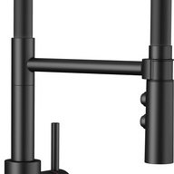 Baterie bucatarie Blanco Catris-S Flexo cu pipa flexibila  negru mat, Blanco