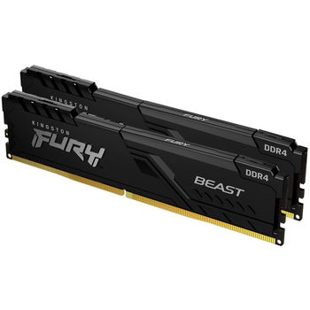 Memorie Kingston FURY Beast 16GB DDR4 3200MHz CL16 Dual Channel Kit