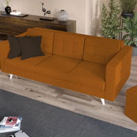 Canapea Santorini Portocalie, Mobila Laguna Canapea Santorini Portocalie, Mobila Laguna