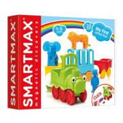 Joc magnetic Smart Max, My First Animal Train, Primul meu tren de animale, 22 piese,