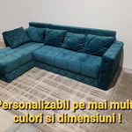 COLTAR FIX AGATA 2 , ALBASTRU, liderfurniture.ro