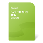 Microsoft Core CAL Suite 2016 User CAL, A00196 certificat electronic, Microsoft