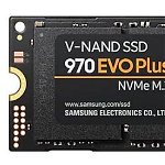 SSD Samsung 970 EVO Plus, 1TB, M.2 2280, PCIe Gen 3.0 x 4, NVMe 1.3, Samsung