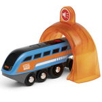 Set de joaca Brio Smart Tech - Locomotiva inteligenta, inregistrare si redare sunete personalizate