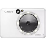 Camera Foto Instant 2 in 1 cu tehnologie ZINK Zoemini S2 Pearl White, Canon