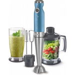 Blender vertical Sencor SHB 5602BL-EUE3, 4 in 1, 1200W, functie Turbo, 20 viteze, albastru