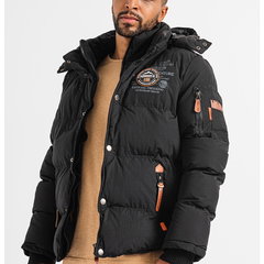 Geographical Norway, Geaca cu gluga Verveine, Negru, 3XL Geographical Norway, Geaca cu gluga Verveine, Negru, 3XL