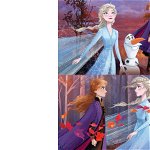 Puzzle 2 in 1 Educa - Disney Frozen II, 2x25 piese, Educa