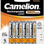 Baterie Camelion Reîncărcabilă AA / R6 2500mAh 4 buc., Camelion