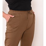 Pantaloni Dama Bela Maro Plus Size