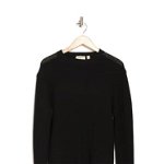 Imbracaminte Barbati HEDGE Shaker Crew Neck Pullover Sweater BLACK