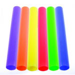 Set de 6 batoane colorate din PVC pentru activități sportive, edituradiana.ro