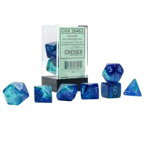 Set 7 Zaruri Gemini Luminary - Albastru (albastru deschis), Chessex