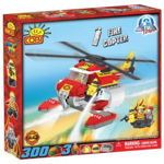 Jucarie Elicopter pompieri rosu - Cobi