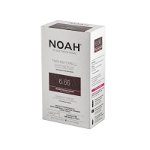 Vopsea de par naturala fara amoniac, Blond roscat inchis, 6.66, Noah, 140 ml, Noah