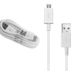 Cablu pentru date si incarcare, Samsung ECB-DU4AWE, USB tip A tata la microUSB tata, lungime 1 m, alb Cablu pentru date si incarcare, Samsung ECB-DU4AWE, USB tip A tata la microUSB tata, lungime 1 m, alb