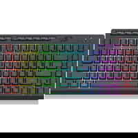 Tastatura Gaming Redragon Crescent Pro RGB Neagra Mecanica, Redragon