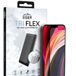 Folie Protectie Sticla Eiger EGSP00630 pentru iPhone 12 / 12 Pro (Transparent), Eiger