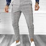 Pantaloni barbati eleganti in carouri B8773 129-5 E, 