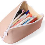 Penar multifunctional TOPSAL, piele, roz 18,6 x 6,5 x 6,5 cm