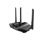 DAHUA AX3000 WIRELSS ROUTER DH-AX30, Standarde wireless:2.4 GHz: 802.11 b/g/n/ax, 5 GHz: 802.11 a/b/g/n/ac/ax, Dual band:2.4 GHz: 574 Mbps, 5 GHz: 2402 Mbps, Interfata: 1 x 10/100/1000Mbps WAN, 3×10/100/1000 Mbps(LAN), 4 antene externe, memorie:256, DAHUA