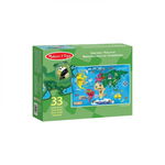 Puzzle de podea Harta Lumii World Map Melissa and Doug, Melissa & Doug