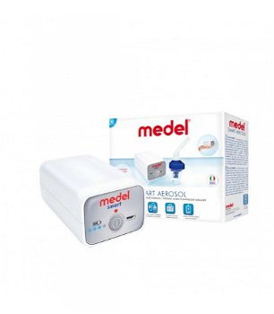 Sistem cu microcompresor Medel Smart - Aerosoloterapie, MEDEL