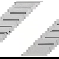 Usa de interior din lemn  cu geam  KMC-034 2000/800 Stejar inchis, Regata