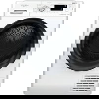 Whirlpool Uscator de rufe Whirlpool FreshCare+ FFTM119X2BYEE, Pompa de caldura, 9 kg, Clasa E, Filtru cu Autocuratare, Motor Inverter, Tehnologia al 6-lea Simt, Display digital, Alb/Negru, Whirlpool