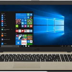 Laptop ASUS VivoBook 15 X540UA cu procesor Intel® Core™ i5-8250U pana la 3.40 GHz Whiskey Lake, 15.6", Full HD, 8GB, 1TB HDD, DVD-RW, Intel® UHD Graphics 620, Chocolate Black