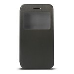 Husă Folie pentru Telefon Mobil cu Fereastră Iphone 6 Plus Negru, BigBuy Tech