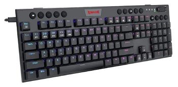 Tastatura Gaming Mecanica Bluetooth Redragon Horus iluminare RGB Negru K618-RGB