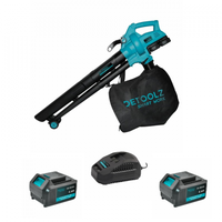 Pachet Suflanta Aspirator 40L + 2 Acumulatoare 18V 4AH + Incarcator 1 acumulator 18V