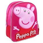 Rucsac Peppa Pig 3D 25X31X10 cm, Cerda