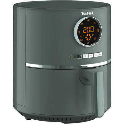 Friteuza cu aer cald / airfryer, Tefal EY111B15, 1630 W, 4.2 litri, 8 programe, oprire automata, protectie supraincalzire, timer, picioare antiderapante, gri