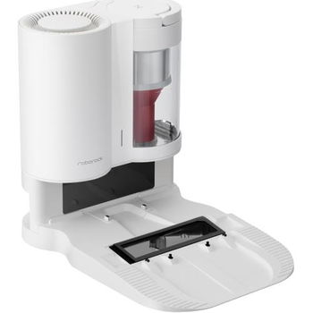 Accesoriu aspirator Roborock Onyx, Statie inteligenta de golire automata, Compatibila cu Roborock S7, Cu sac antibacterial si filtru HEPA, Alb