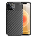 Husa Spate Upzz Vennus Carbon Elite Compatibila Cu iPhone 12 / 12 Pro, Negru, Upzz