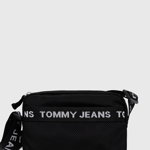 Tommy Jeans borseta culoarea bej, Tommy Jeans