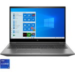 Laptop HP Zbook Fury 15 G8, Intel Core i9-11950H, 15.6inch UHD, 32GB RAM, 1TB SSD, nVidia RTX A3000 6GB, Windows 10 Pro, Gri
