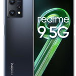 Telefon mobil Realme 9 5G, Dual SIM, 4GB RAM, 64GB, 5G, Meteor Black